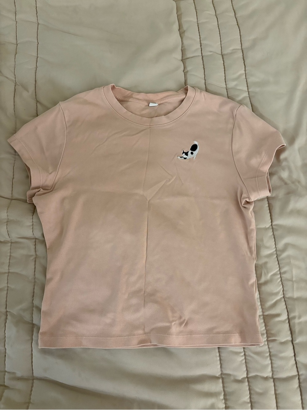 Uniqlo Women’s Light Pink Baby Tshirt